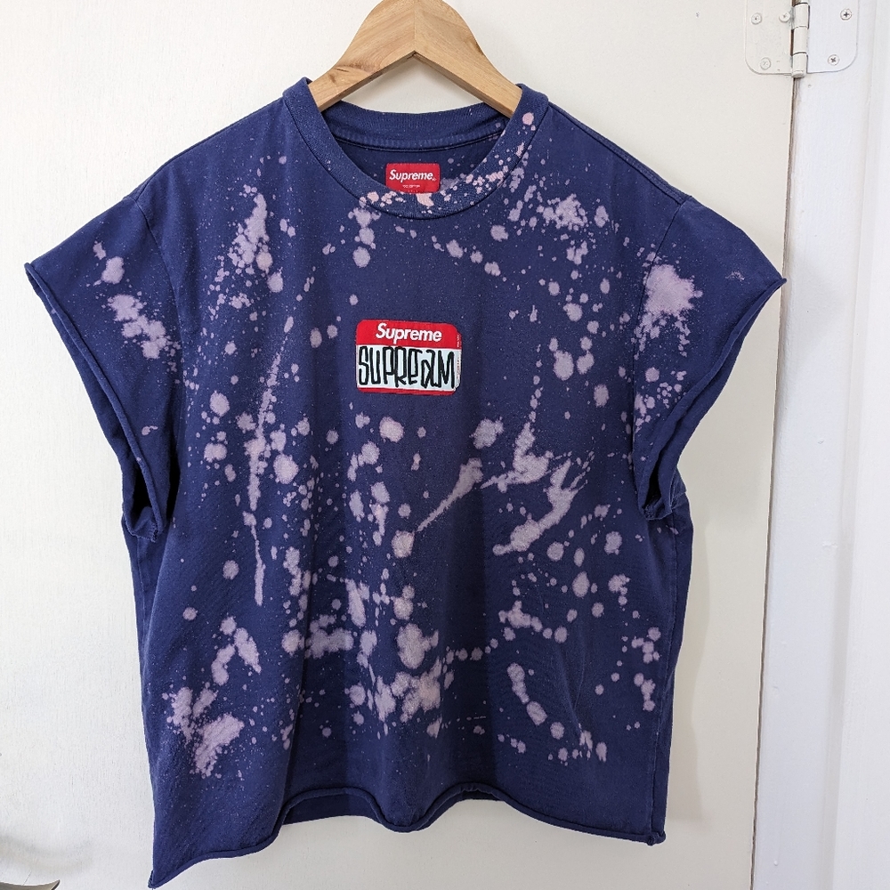 Supreme x Streetwear Reworked Cropped T-Shirt